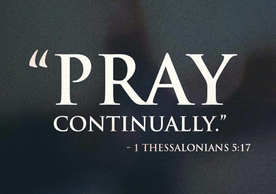 Pray Without Ceasing