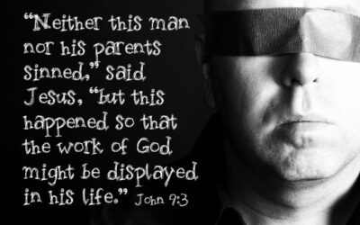 Neither this man nor his parents sinned
